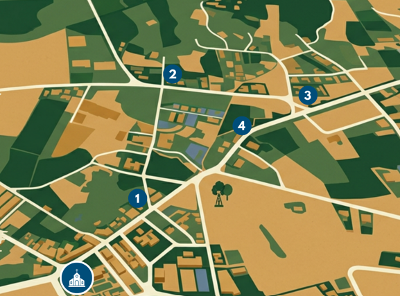 Mapa Callejones